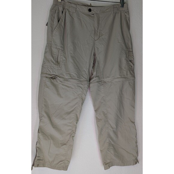 Columbia Titanium women's Size Large (35x27) Khaki Convertible Cargo Pants (902m - Picture 1 of 3